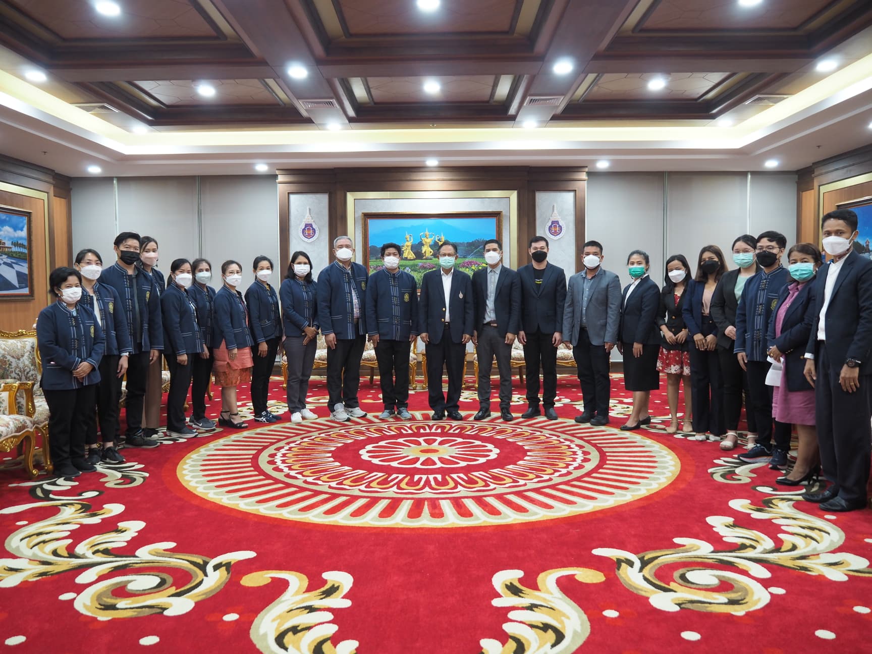 กองจัดการวารสาร Asian Journal of Arts and Culture ร่วมต้อนรับคณะศึกษาดู ...